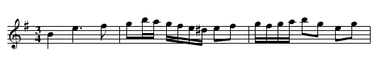 Polska från Färila - staff notation