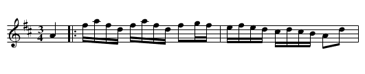 Polska fr&aring;n Jeppo - staff notation