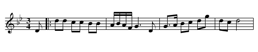 Polska från Lappland - staff notation