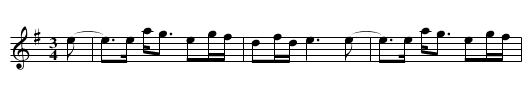 Polska fr&aring;n Leksand - staff notation