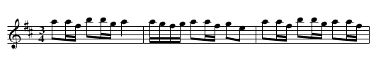 Polska fr&aring;n Loftahammar - staff notation