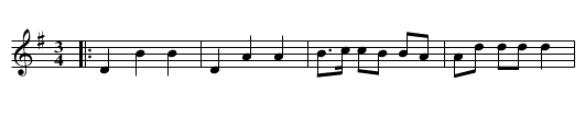 Polska från Nora - staff notation