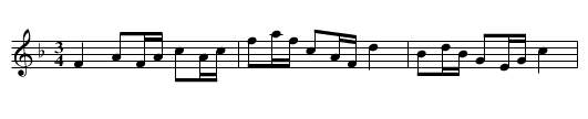 Polska från Östergötland - staff notation