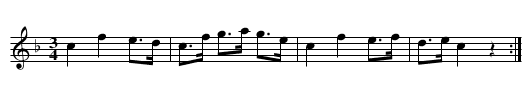 Polska från Östergötland - staff notation