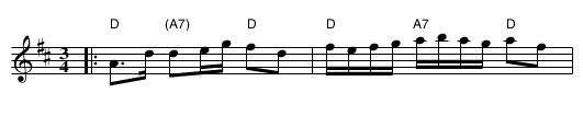 Polska fr&aring;n &Ouml;vermark - staff notation