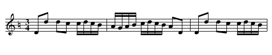 Polska fr&aring;n Sk&aring;ne - staff notation