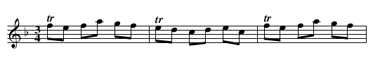 Polska från Södermanland - staff notation