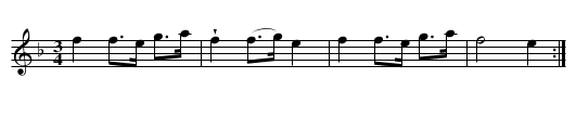 Polska från Värmland - staff notation