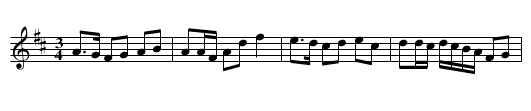 Polska fr&aring;n W&auml;stervik - staff notation