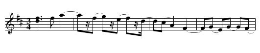 Polska (SvL Västergötland nr 95) - staff notation