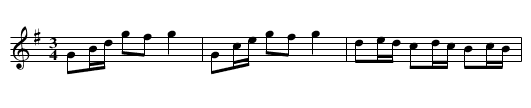 Polska ur Petter Dufvas notbok (Ma6-14) - staff notation