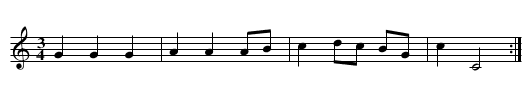 Polska ur Petter Dufvas notbok (Ma6-1) - staff notation