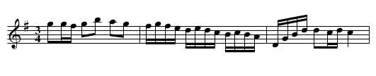 Polska ur Petter Dufvas notbok (Ma6-25) - staff notation
