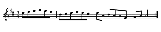 Polska ur Petter Dufvas notbok (Ma6-38) - staff notation
