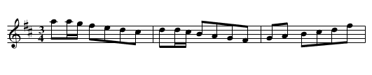 Polska ur Petter Dufvas notbok (Ma6-50) - staff notation