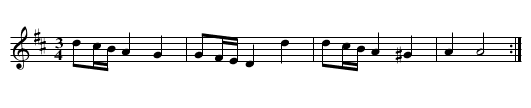 Polska ur Petter Dufvas notbok (Ma6-56) - staff notation