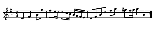 Polska ur Petter Dufvas notbok (Ma6-62) - staff notation