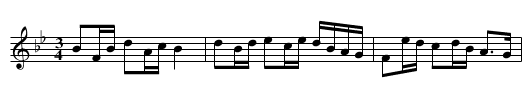 Polska ur Sven Donats notbok (Ma5-35) - staff notation