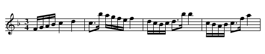 Polska ur Sven Donats notbok (Ma5-45) - staff notation