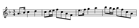 Polska ur Sven Donats notbok (Ma5-46) - staff notation