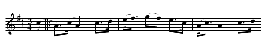 Polska - staff notation