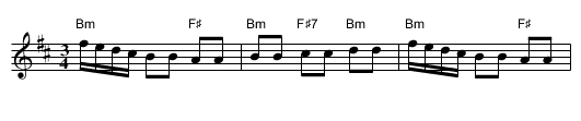 Polska - staff notation