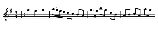 Polska - staff notation