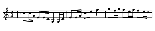 Polska - staff notation