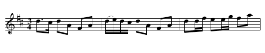 Polska - staff notation