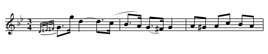 Polska - staff notation