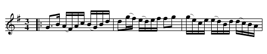 Polska - staff notation