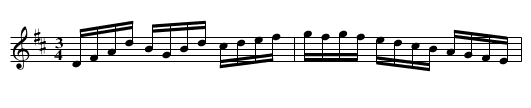 Polska - staff notation