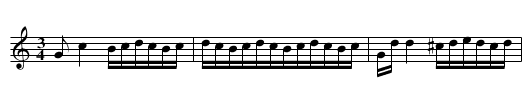 Polski - staff notation