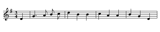 Poor Jenny Sits a Weeping (Children's Game) - staff notation