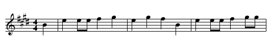 Poor Little Girls of Ontario - staff notation