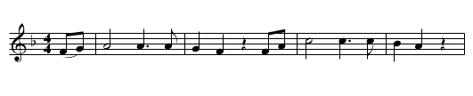 Poor Lonesome Cowboy - staff notation