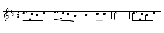Poor Mary Ann. CAM2.[09] - staff notation