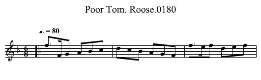 Poor Tom. Roose.0180 - staff notation