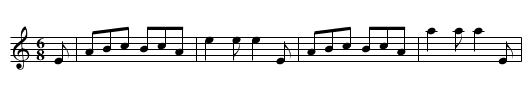Poppet. WCD3/6.054, The - staff notation
