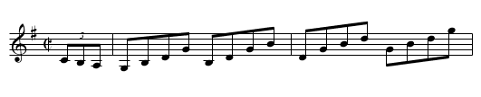 Poppy Leaf, The - staff notation