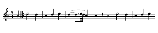 Porque soi de la montaña (CT 496) - staff notation