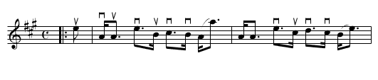 PORT A BHODAICH - staff notation