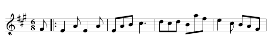 Portland Fancy - staff notation