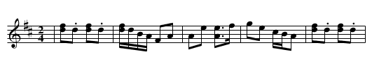 Portsmouth Winder - staff notation