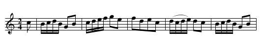 POST BOY - staff notation