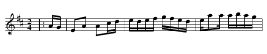 Post No. 2 G. A. R. - staff notation