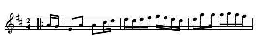 Post No. 2 G. A. R. - staff notation