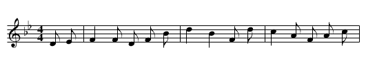 Pour bien fêter de l'hyménée - staff notation