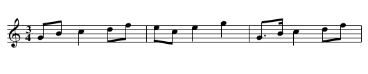 Powiedziala jedna drugiej - staff notation
