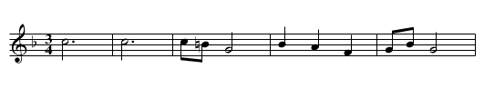 Poznac ci to poznac chlopca fanfarona - staff notation